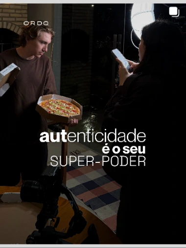 Bastidores de uma gravação apresentada pela ORDO